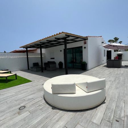 Agradable Bungalow Con Piscina Playa del Inglés Exterior foto